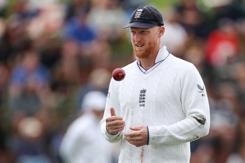 Ben Stokes has had a cortisone injection in his left knee to help him manage the complaint  (AFP via Getty Images)