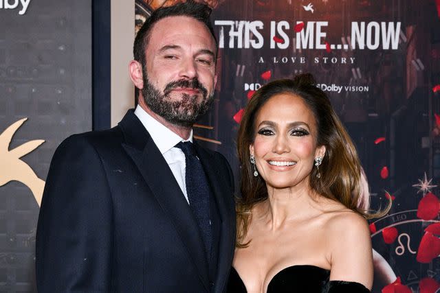 <p>Michael Buckner/Variety via Getty</p> Ben Affleck and Jennifer Lopez on Feb. 13, 2024