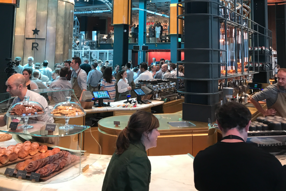 Starbucks Reserve Roastery in Milan