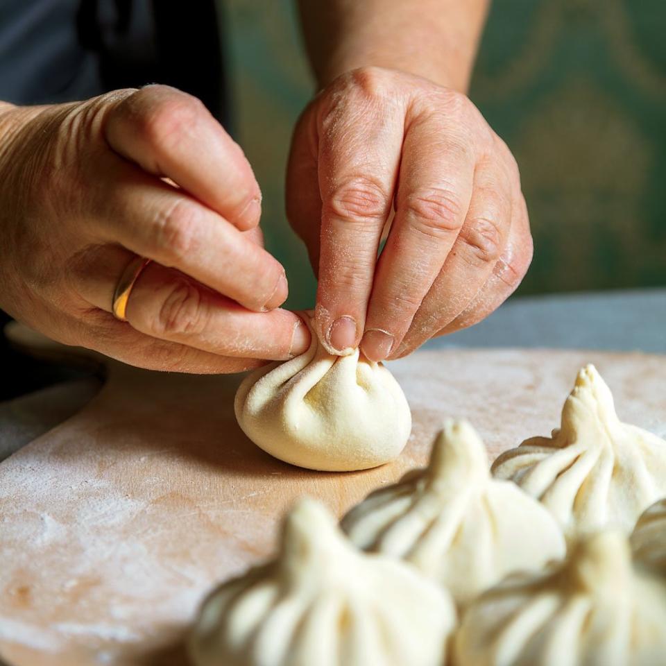 Khinkali (Meat-Filled Dumplings)