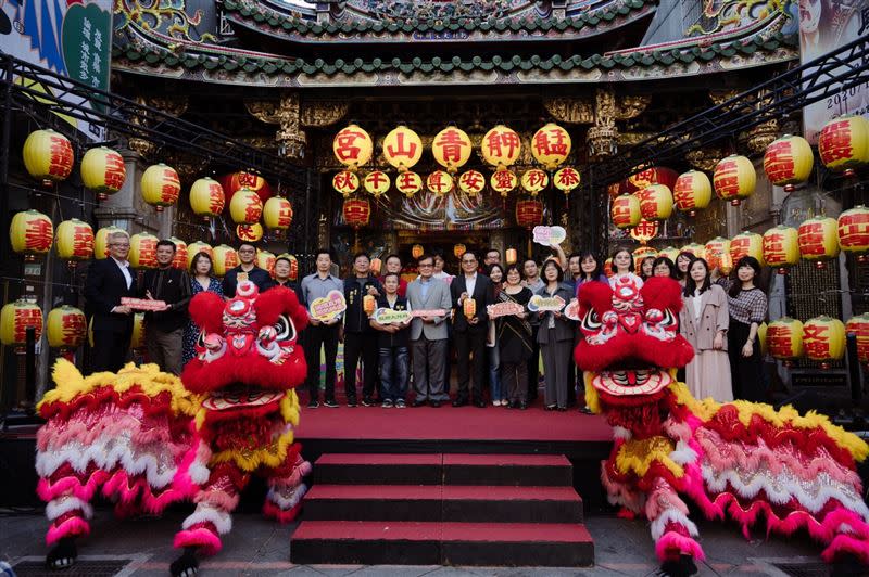  文化總會首度結合「艋舺青山祭」，策劃一場「萬華大鬧熱 」宗教嘉年華會。（圖／文總提供）