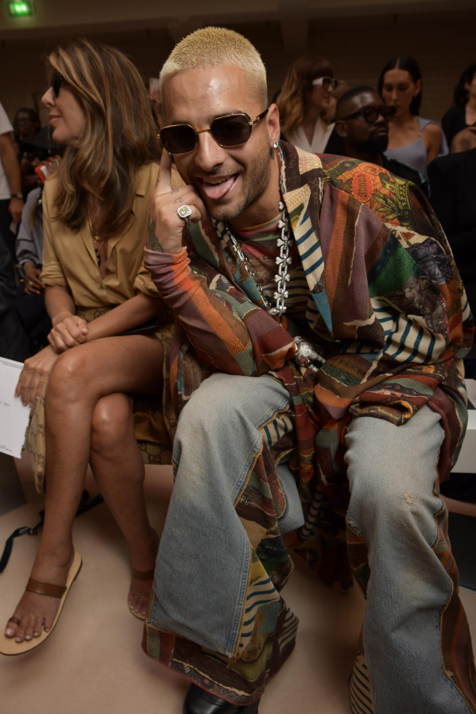 Maluma - Credit: Stephane Feugere/WWD