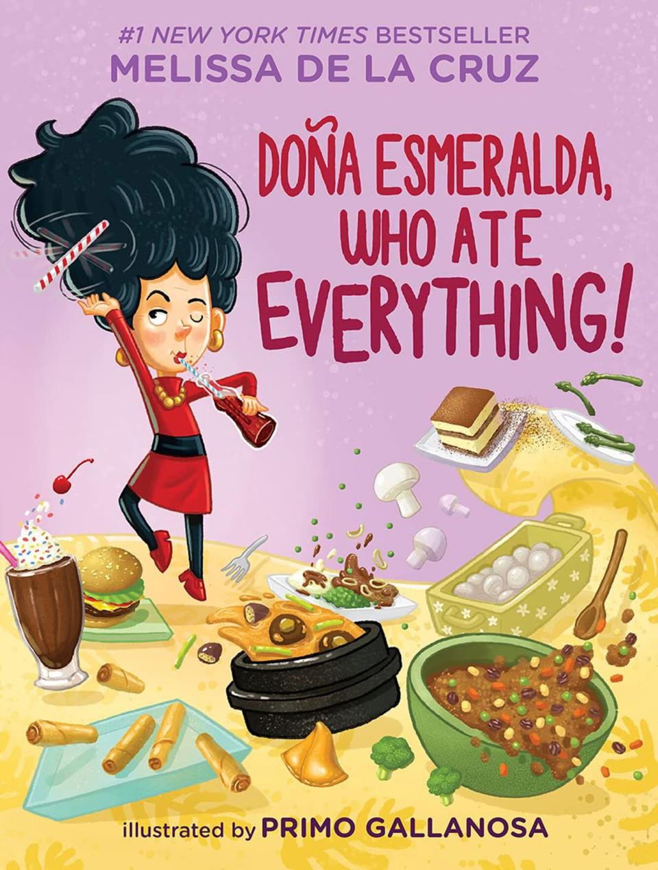 Doña Esmeralda Who Ate Everything by Melissa De La Cruz, Illustrated by Primo Gallanosa