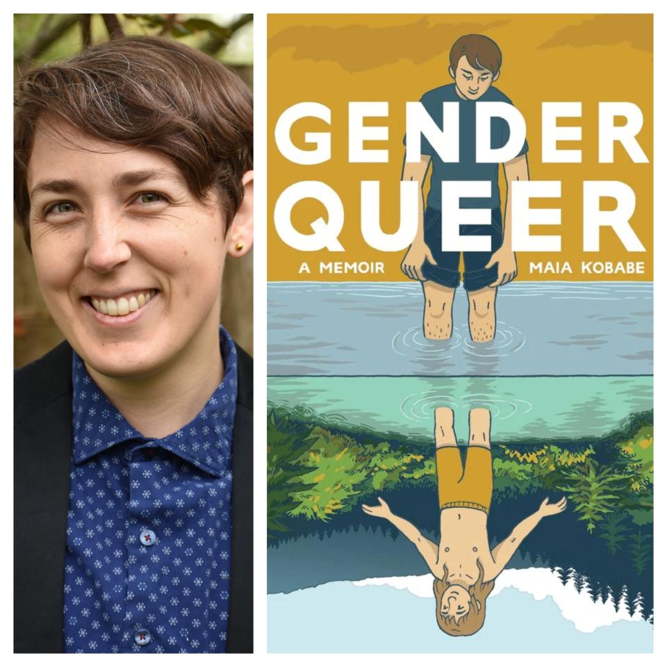 Maia Kobabe, author of "Gender Queer," the most banned book in America in 2021 and 2022.