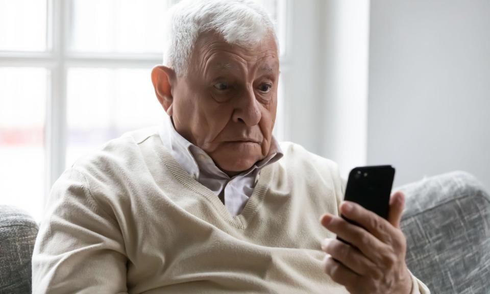 <span>Are adults being hypocritical about smartphone dependency?</span><span>Photograph: Alamy</span>