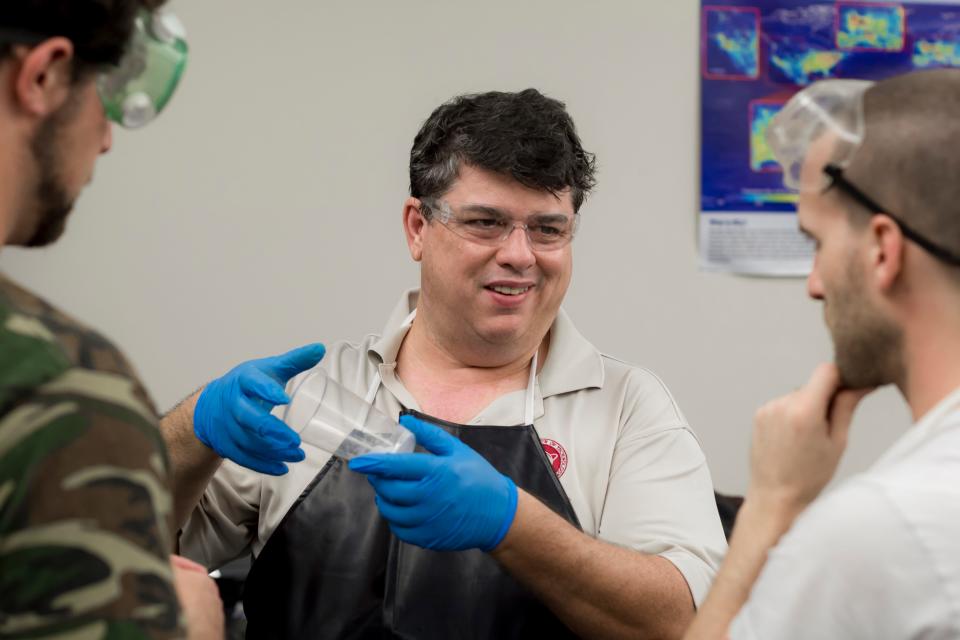 Jim Brenner, an associate professor of chemical engineering at Florida Tech, has extensive experience with hydrogen research.