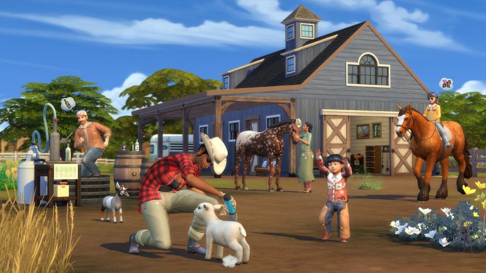 the sims 4 horse ranch