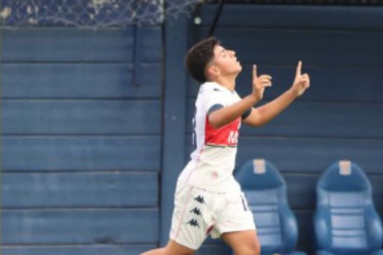 Su primer gol oficial: un día inolvidable para Benjamín Agüero en las inferiores de Tigre