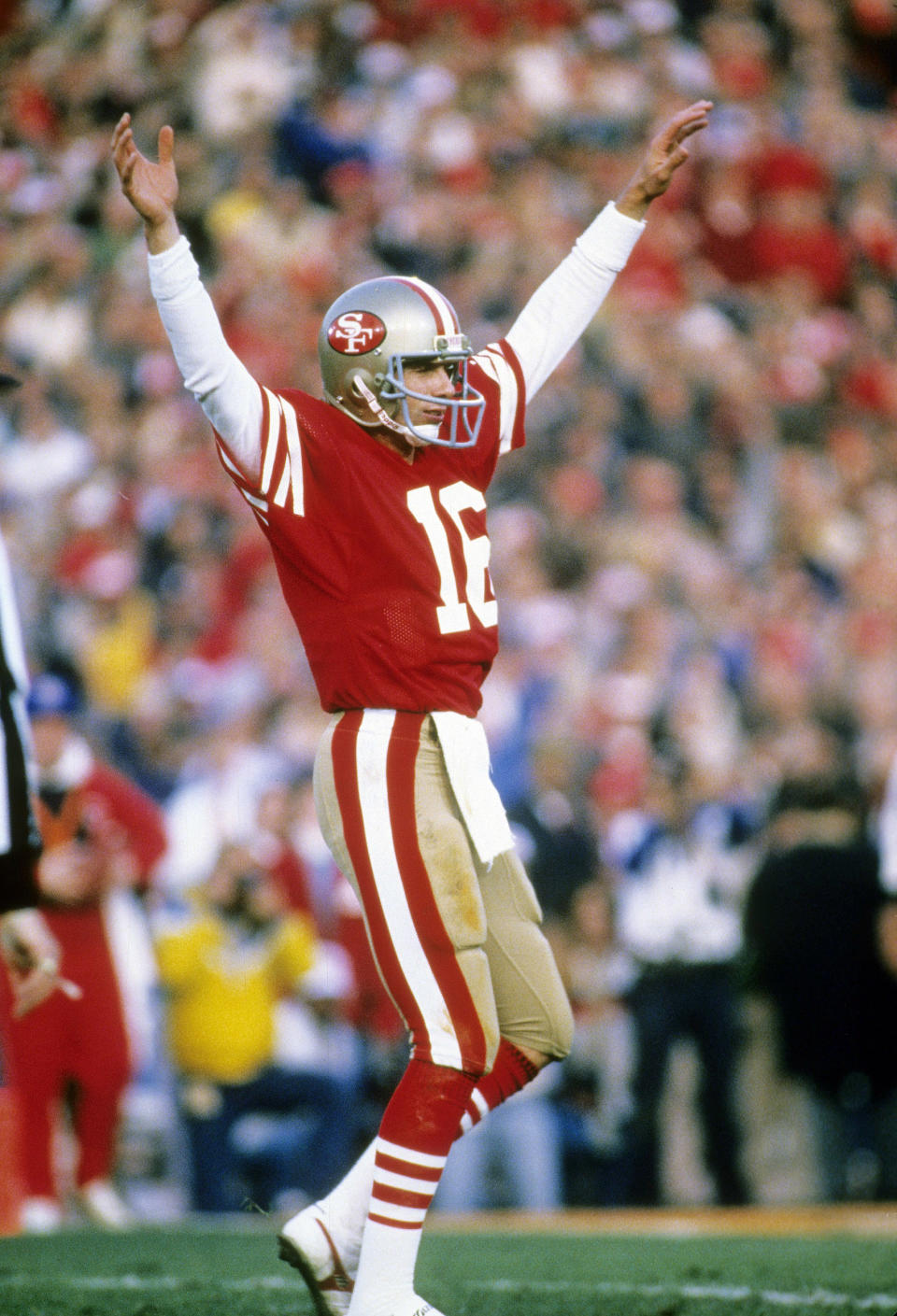 Joe Montana in 1985 Super Bowl (Getty Images)