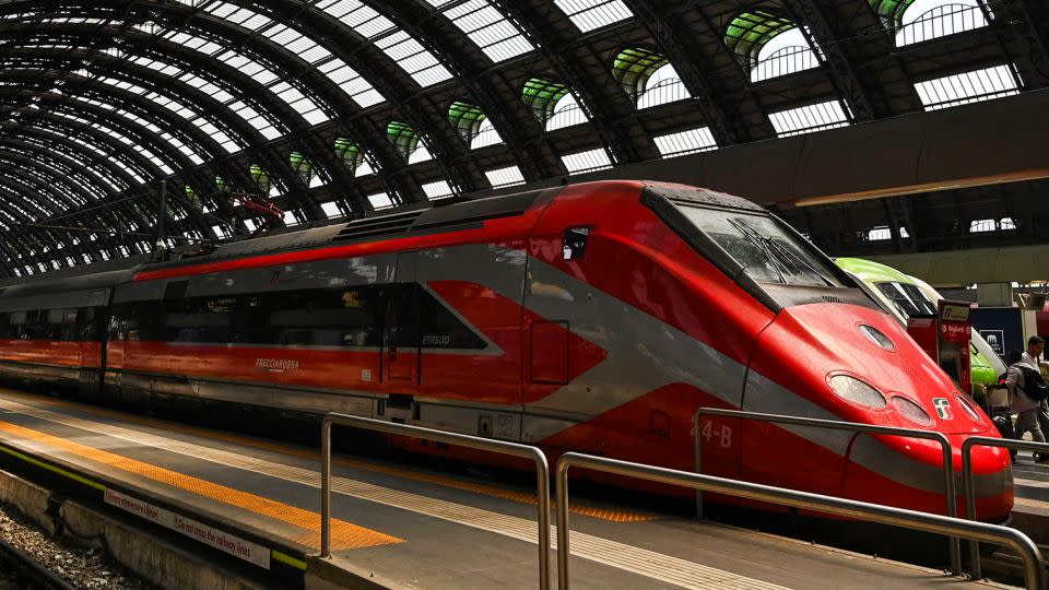 High-speed Frecciarossa trains will now run between Rome and Pompeii. - Gabriel Bouys/AFP/Getty Images