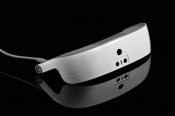 The eSight 3 smart glasses have restored Airey's vision.