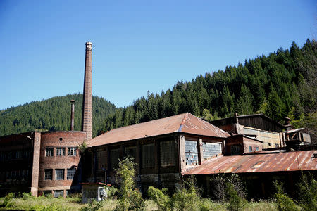 An ironworks factory that shut down during the Bosnian War, is seen in Vares, Bosnia and Herzegovina, September 28, 2018. REUTERS/Dado Ruvic