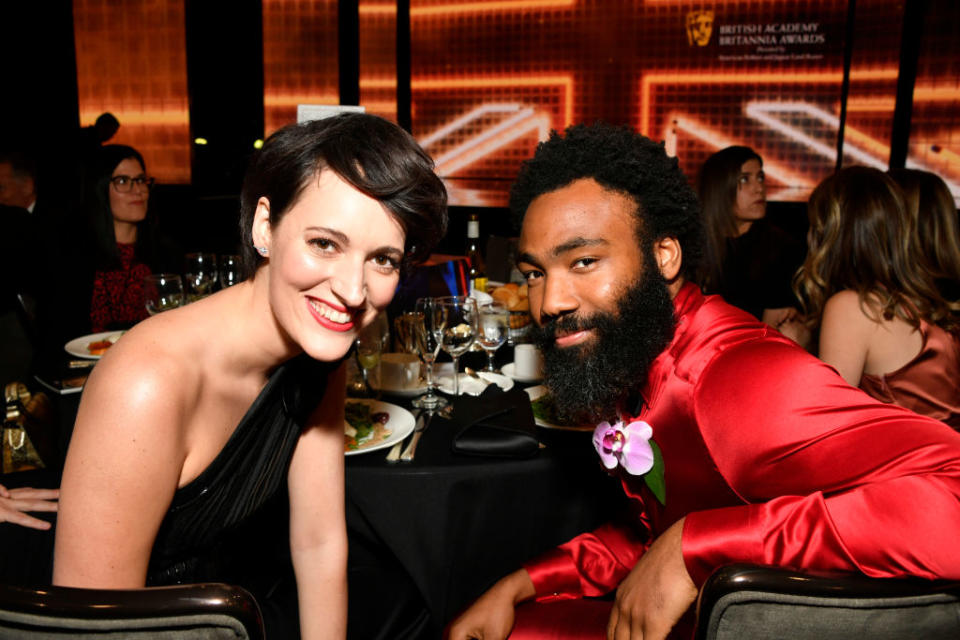 Phoebe Waller-Bridge and Donald Glover