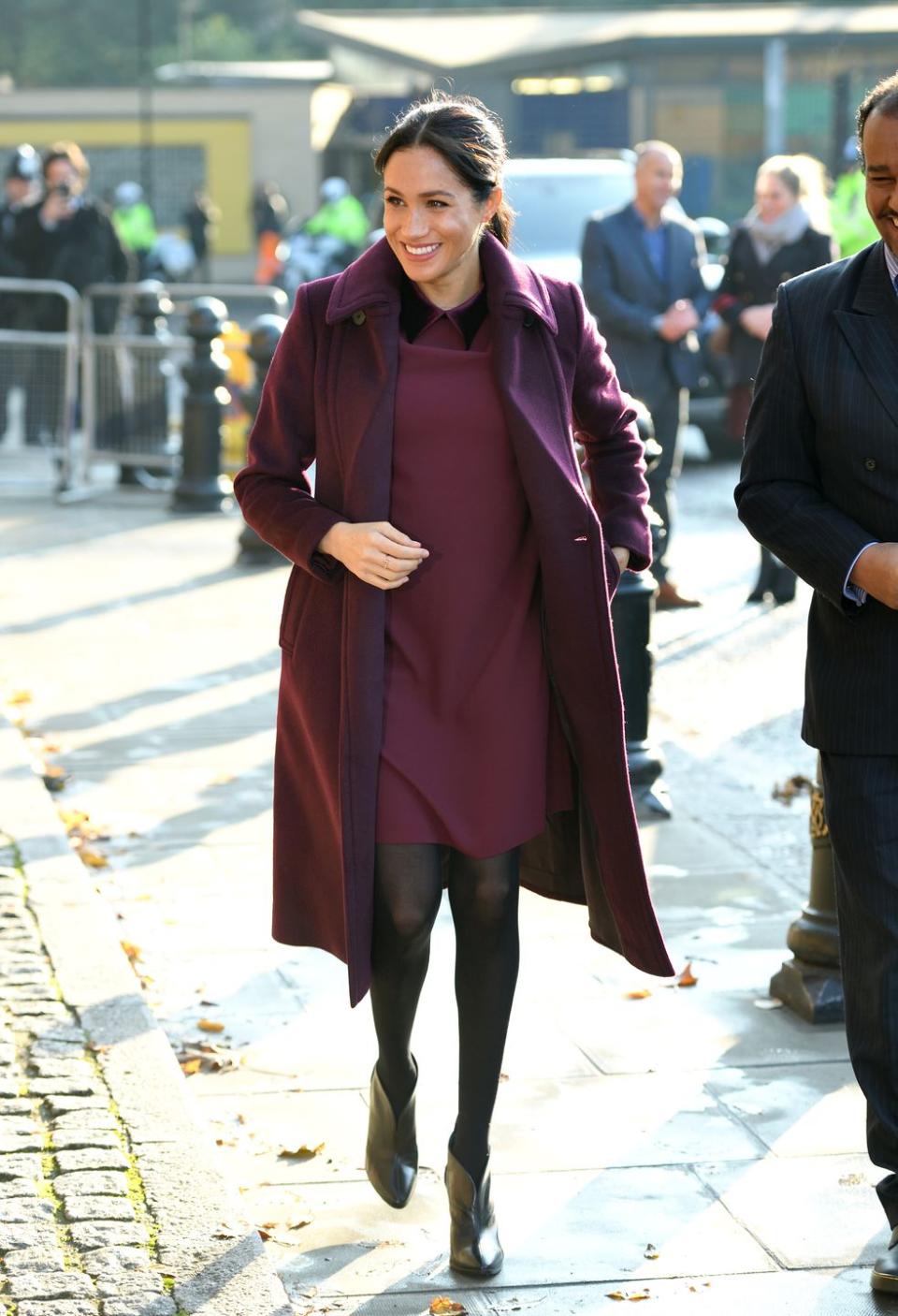 Maroon Coat