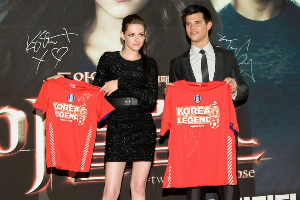 Twilight Saga Eclipse Korean Premiere 2010 Kristen Stewart Taylor Lautner