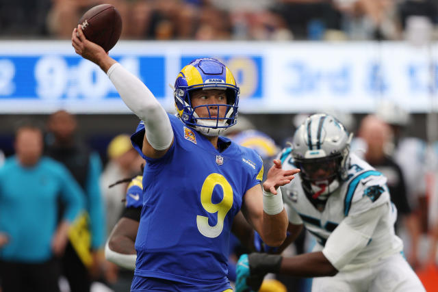 INGLEWOOD, CA - OCTOBER 16: Carolina Panthers Quarterback