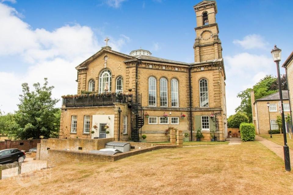 A Grade II-listed converted chapel in Norwich currently listed for £750,000 with Starkings Watson (Rightmove)