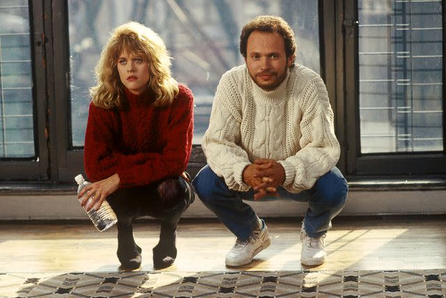 <p>Everett</p> Meg Ryan and Billy Crystal in 'When Harry Met Sally'