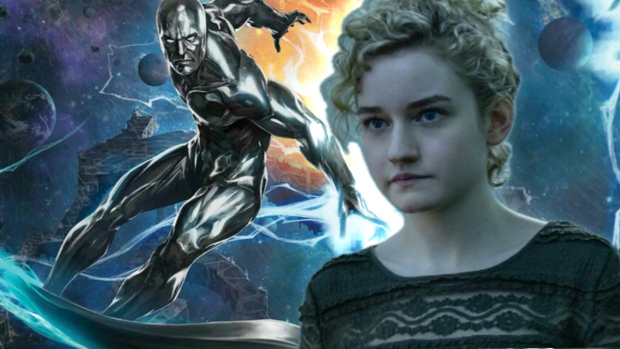  Silver Surfer in Marvel Comics and Julia Garner in Ozark. 