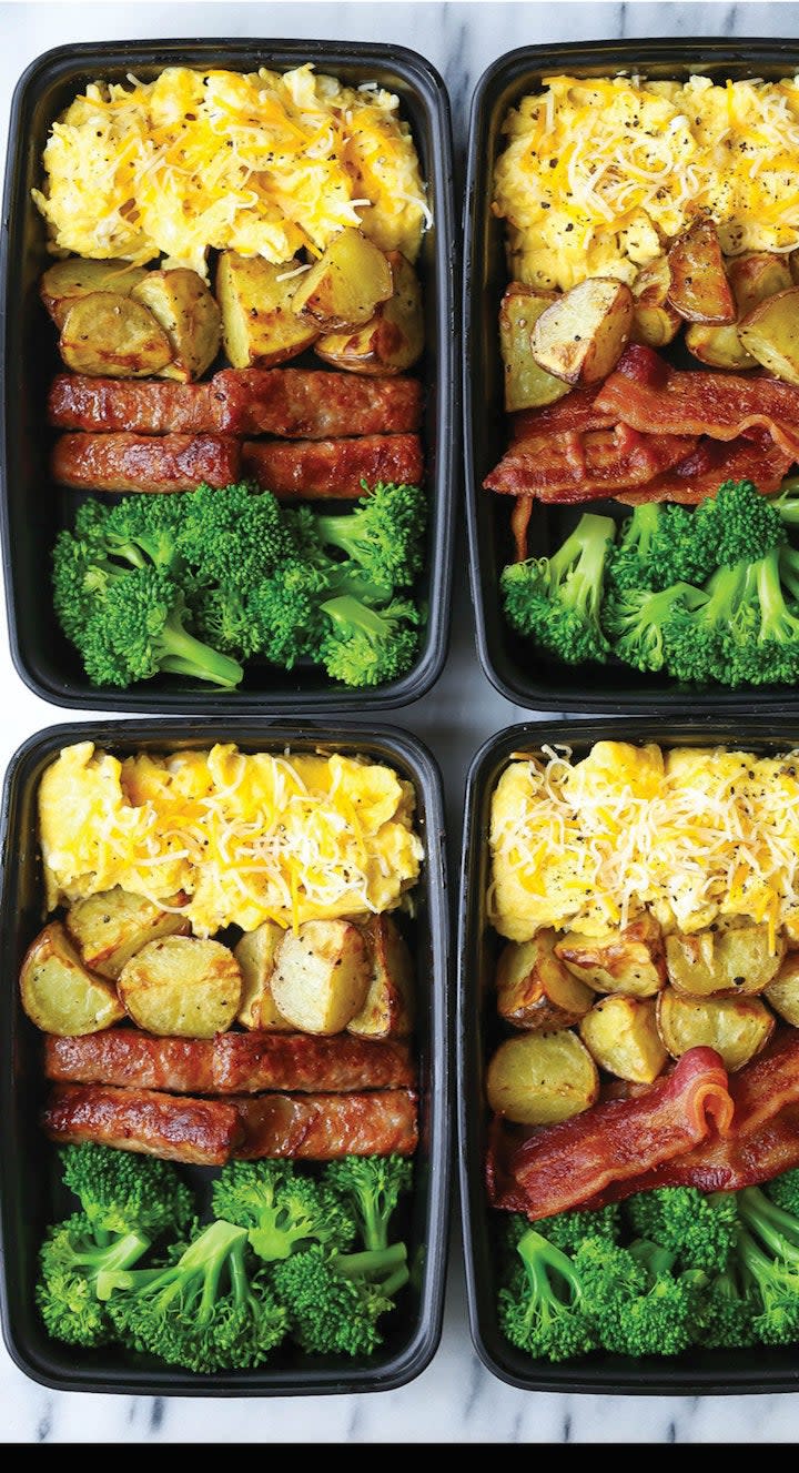 Bacon and Eggs Breakfast Meal Prep