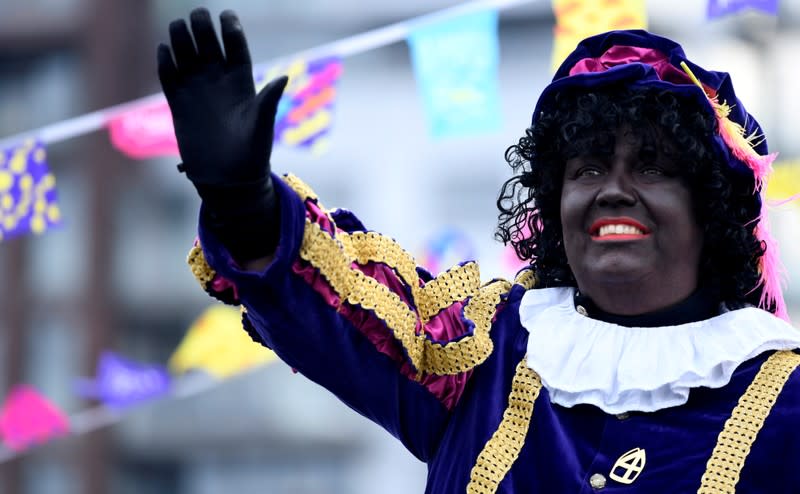 Traditional parade with Saint Nicholas and "Zwarte Piet" (Black Pete) in Scheveningen