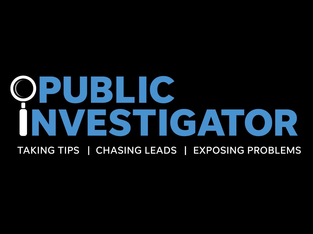 Public investigator logo