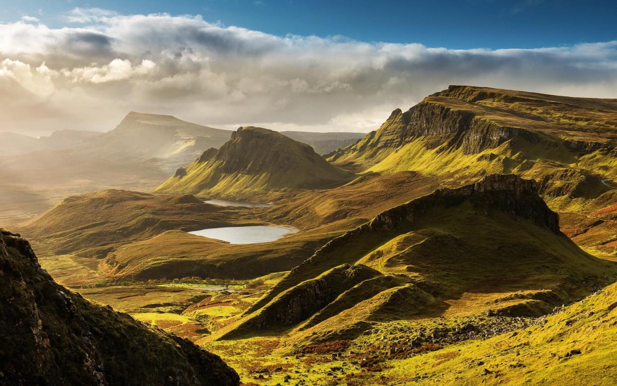 Scots might have to stick to domestic options, like the Isle of Skye, over half term - Getty