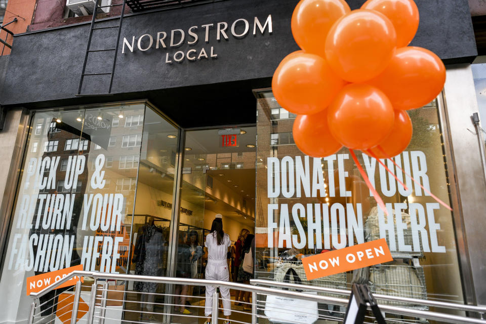 Opening day at the Nordstrom Local on Third Avenue in Manhattan in September 2019. - Credit: Clint Spaulding/WWD