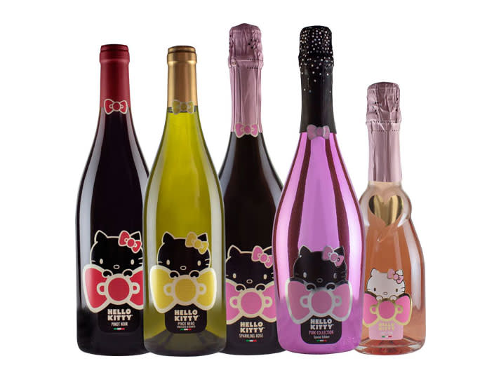 Sanrio is expanding their Hello Kitty wine collection just in time for the holidays