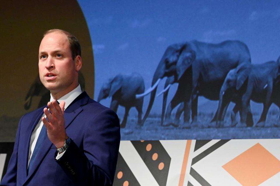 Prince William has made the environment a key issue (AP)