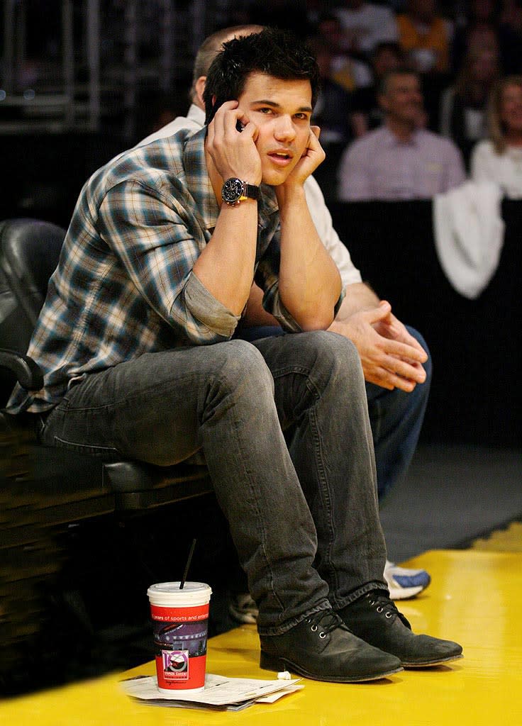 Lautner Taylor Lakers