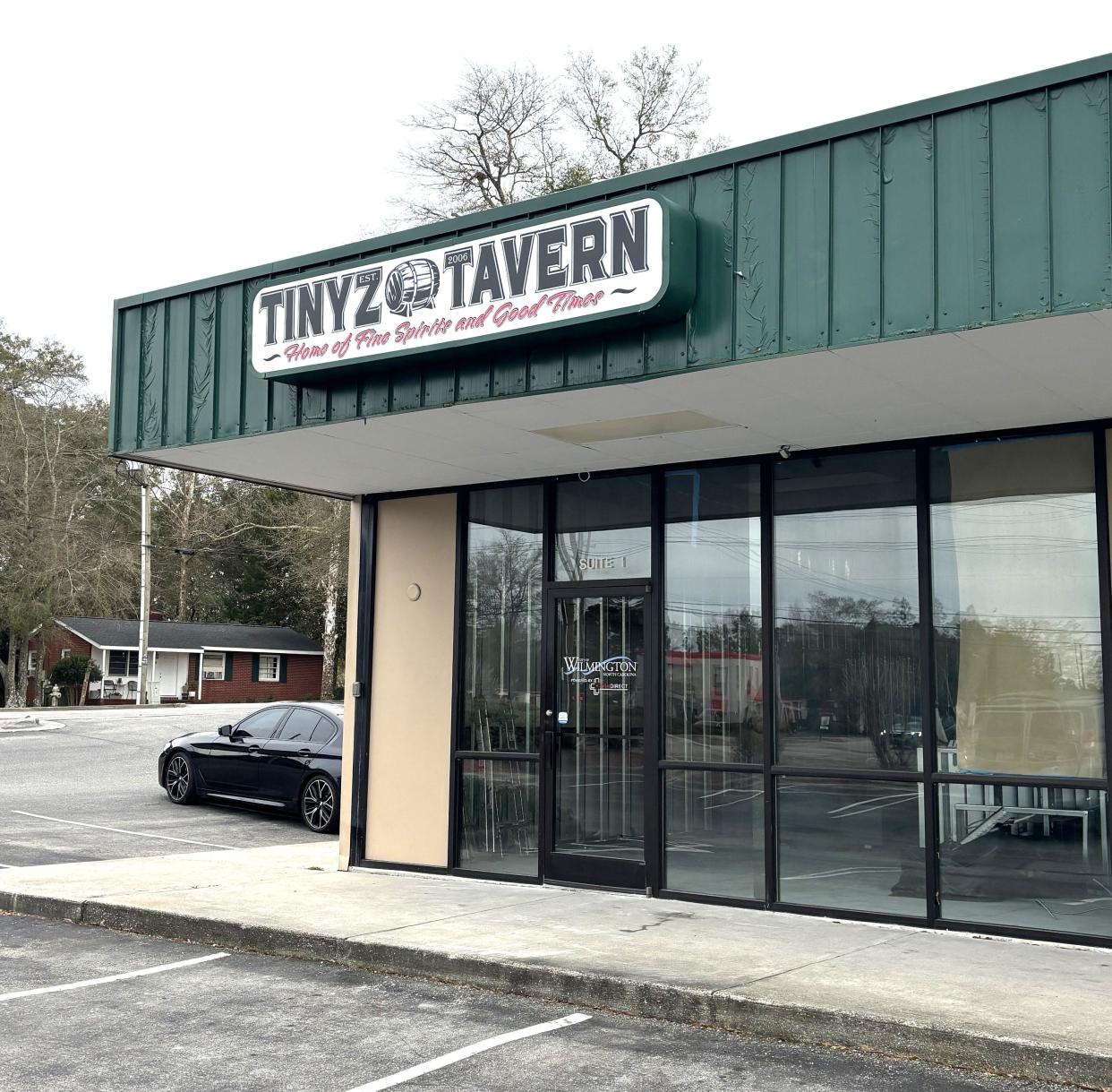 Tinyz Tavern hopes to open a new Wilmington location at 800 Shipyard Blvd in March 2023.