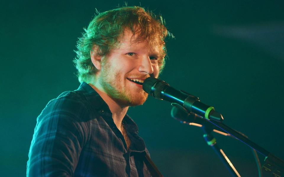 Ed Sheeran also made the top 10 - Dave J Hogan/Getty Images Europe
