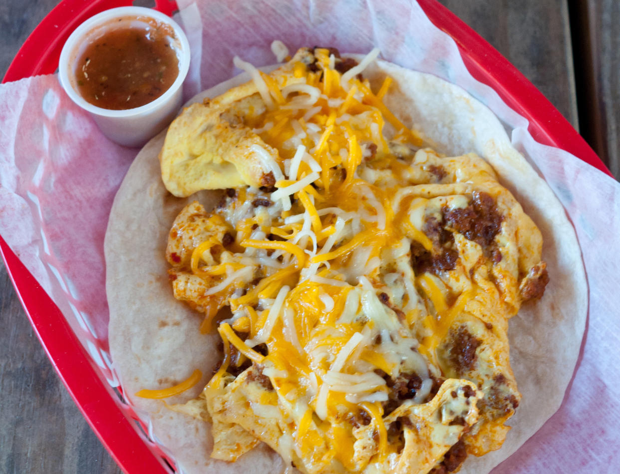 With a few tips, your breakfast tacos might rival these from Torchy's Tacos. (Photo: Torchy's Tacos)