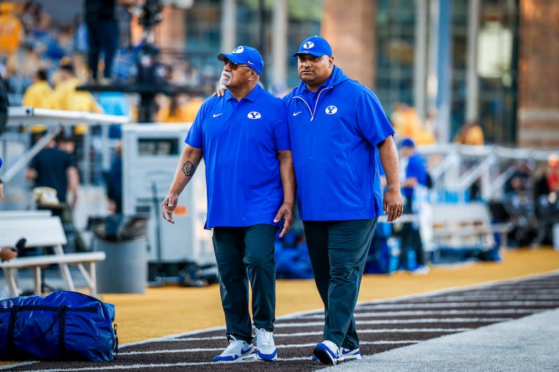 BYU football prepares to take on Wyoming on Sept. 14, 2024, in Laramie. | BYU Photo