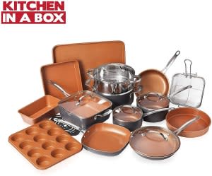 Gotham Steel Cookware and Bakeware Set 