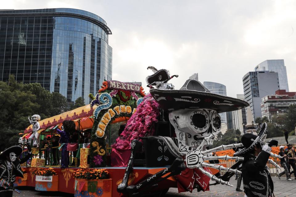 <p>CIUDAD DE MÉXICO Traditions/Tradiciones-Día de Muertos.- Aspectos del Desfile del Día de Muertos, 28 de octubre de 2017. Foto: Agencia EL UNIVERSAL/Juan Carlos Reyes/JMA </p>