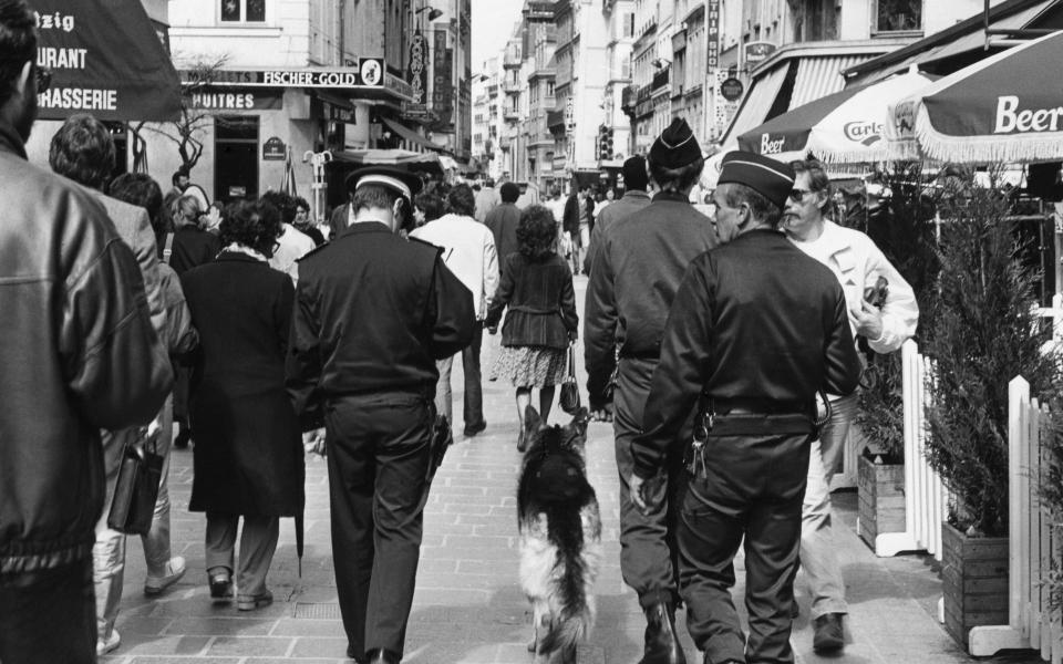 A Parisian street in 1986 - Getty