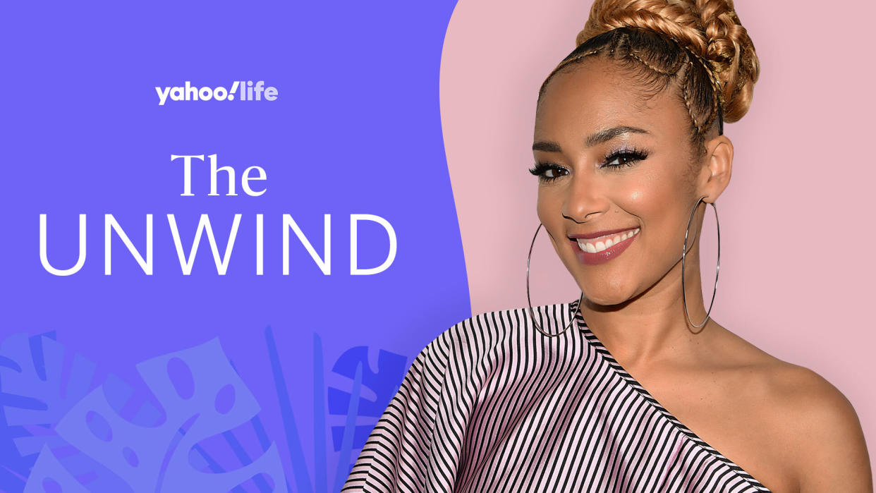 Amanda Seales opens up about self-care, speaking out against injustice and her new clothing line. (Photo: Getty Images; designed by Quinn Lemmers)