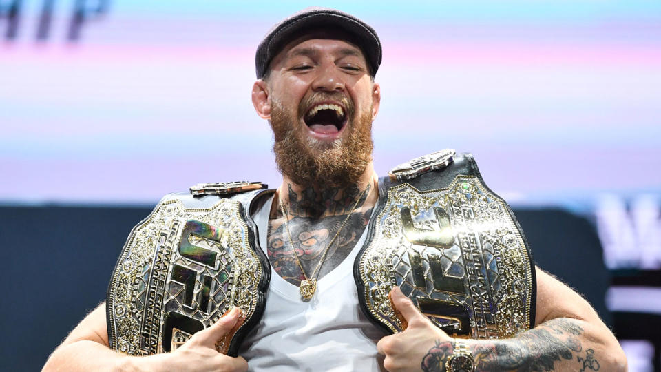 Conor McGregor’s rivals say he’s ruining UFC plans for his next fight. Pic: Getty