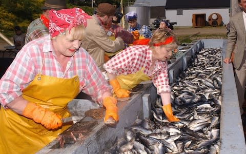 the “herring girls” - Credit: Getty