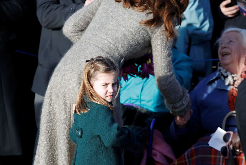 Royal Family's Christmas Day service on the Sandringham estate in eastern England