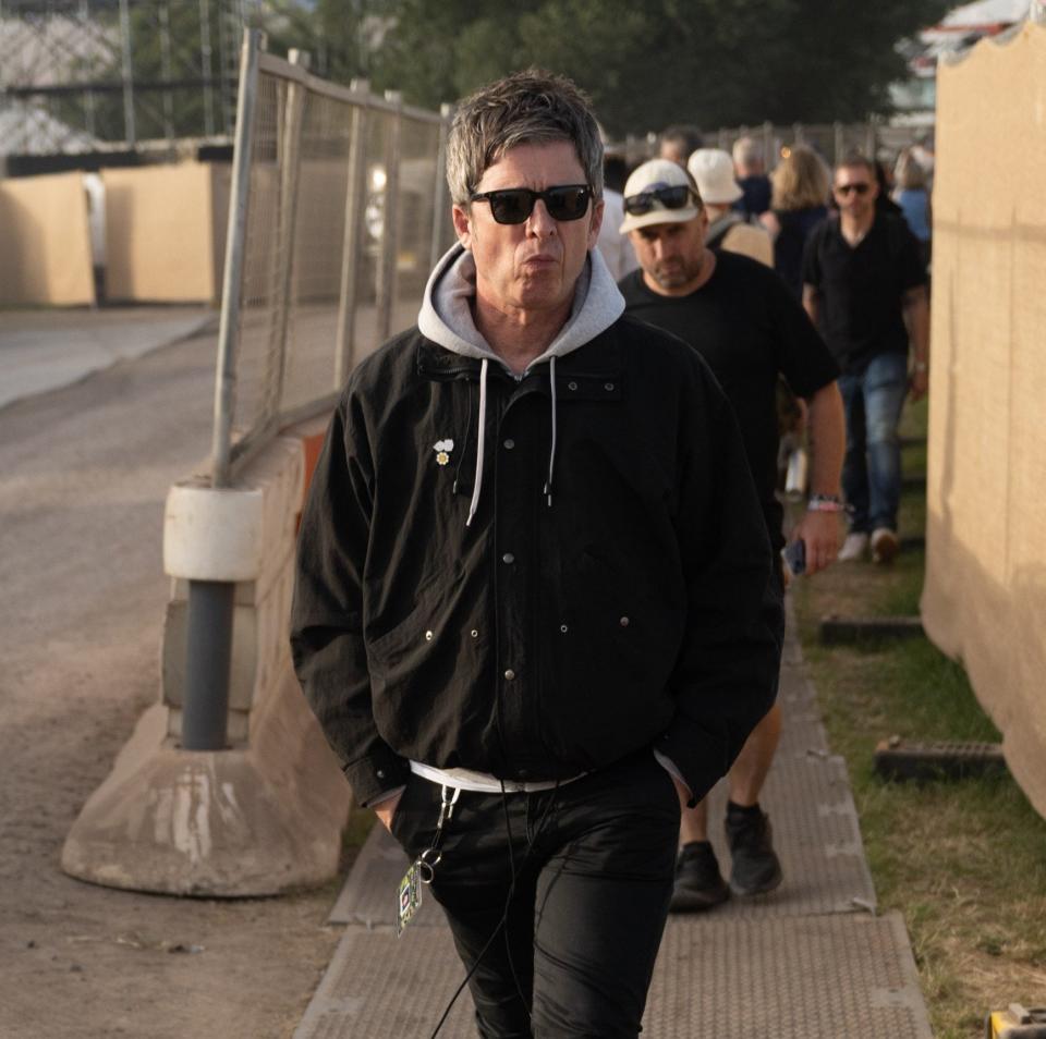 Noel Gallagher at Glastonbury