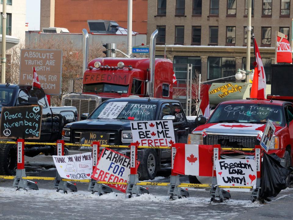 Ottawa trucker protest