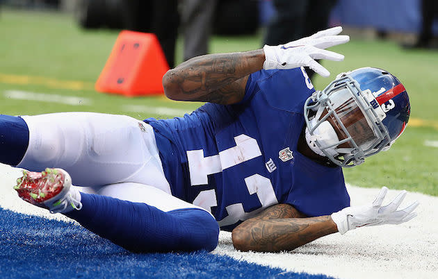 In Minnesota, the end zone will remain elusive for Odell Beckham. (Getty)