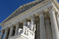 FILE - The U.S. Supreme Court is seen, March 18, 2022 in Washington. The Supreme Court opens its new term on Monday, Oct. 3. (AP Photo/Jose Luis Magana, File)