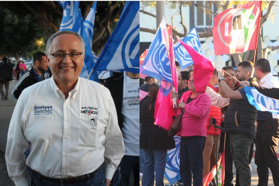 Gustavo Sánchez, candidato a Senador por el PAN, encabeza arranque de campaña electoral en Tijuana