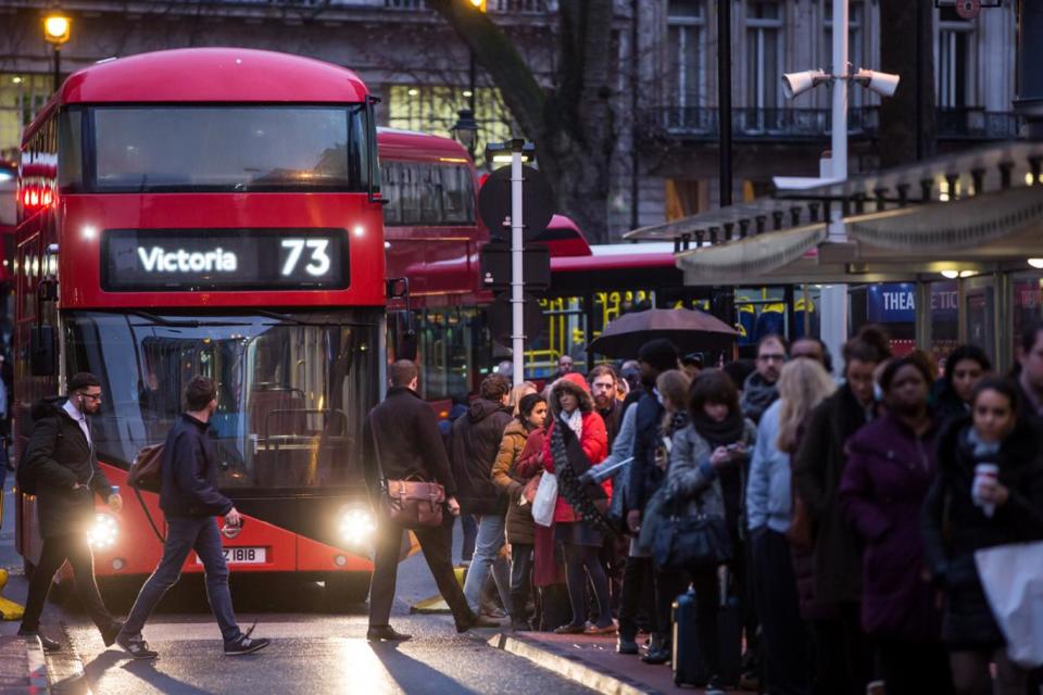 Alternative route: Londoners will be forced to use replacement buses (Alex Lentati)