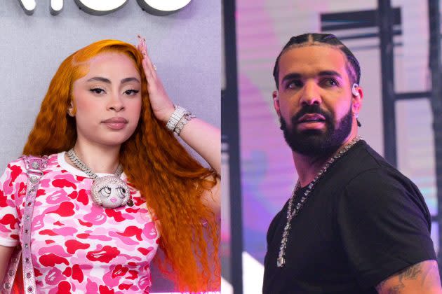 Ice Spice Says She and Drake Are 'Cool' When Asked About Rapper