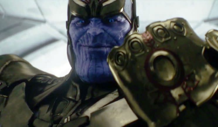 Thanos gets a new look for Avengers: Infinity War - Credit: Marvel